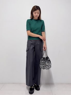 Nishijimaさん(レディース・156cm)の秋コーディネート
