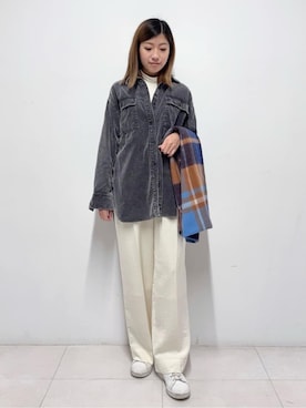 Nishijimaさん(レディース・156cm)の冬コーディネート