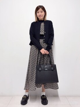 Nishijimaさん(レディース・156cm)の春コーディネート