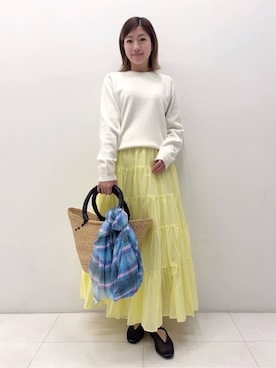 「madras（マドラス）のアイテム」を使った、Nishijimaさん（レディース・156cm）の春コーディネート