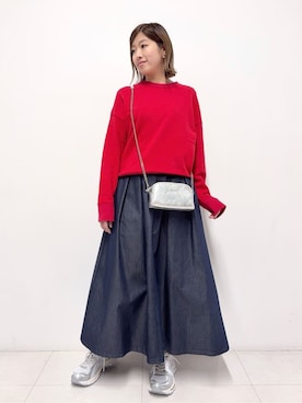 Nishijimaさん(レディース・156cm)の冬コーディネート