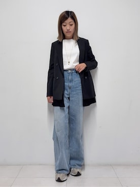 Nishijimaさん(レディース・156cm)の秋コーディネート