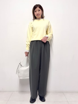 Nishijimaさん(レディース・156cm)の冬コーディネート