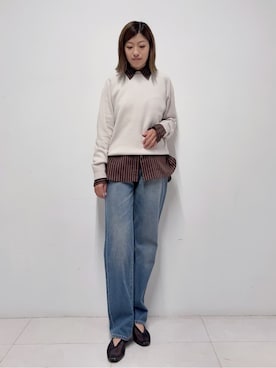 Nishijimaさん(レディース・156cm)の秋コーディネート