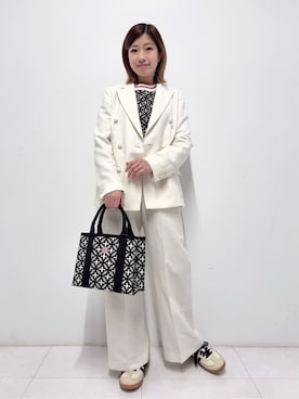 Nishijimaさん(レディース・156cm)の春コーディネート