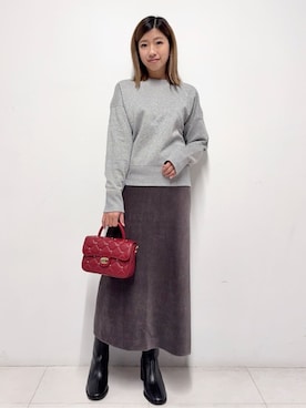 Nishijimaさん(レディース・156cm)の秋コーディネート