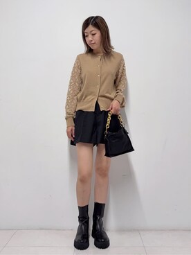 「Kassiopea（カシオペア）のアイテム」を使った、Nishijimaさん（レディース・156cm）の秋コーディネート