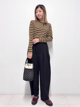 Nishijimaさん(レディース・156cm)の冬コーディネート