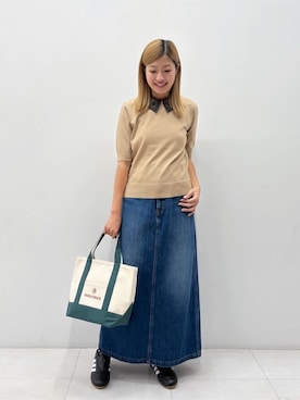 Nishijimaさん(レディース・156cm)の夏コーディネート