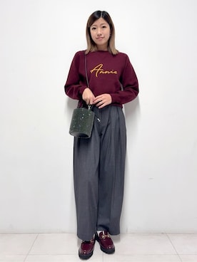 Nishijimaさん(レディース・156cm)の冬コーディネート