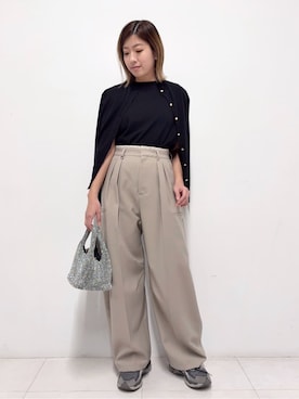 「Dhyana.（ディアナドット）のアイテム」を使った、Nishijimaさん（レディース・156cm）の冬コーディネート