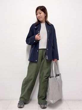 「MILOS（ミロス）のアイテム」を使った、Nishijimaさん（レディース・156cm）の春コーディネート