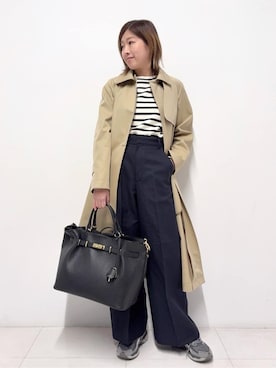 「MILOS（ミロス）のアイテム」を使った、Nishijimaさん（レディース・156cm）の冬コーディネート