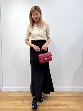 Nishijimaさん（レディース・156cm）の夏コーディネート