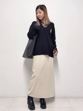 Nishijimaさん(レディース・156cm)の冬コーディネート