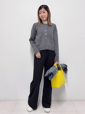 Nishijimaさん(レディース・156cm)の冬コーディネート