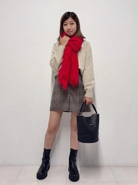Nishijimaさん(レディース・156cm)の秋コーディネート
