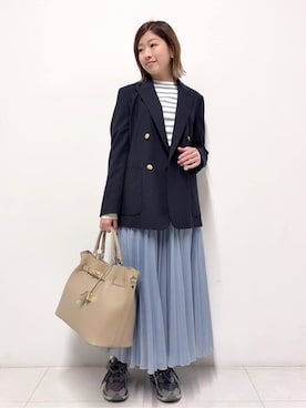 「MILOS（ミロス）のアイテム」を使った、Nishijimaさん（レディース・156cm）の冬コーディネート