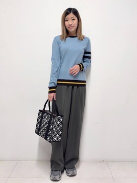 Nishijimaさん(レディース・156cm)の冬コーディネート