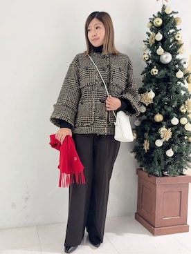 Nishijimaさん(レディース・156cm)の秋コーディネート