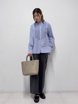Nishijimaさん(レディース・156cm)の秋コーディネート