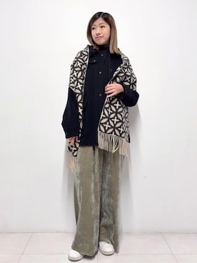 Nishijimaさん(レディース・156cm)の冬コーディネート