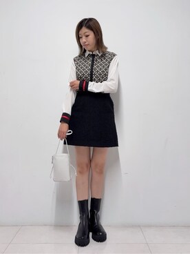 Nishijimaさん(レディース・156cm)の秋コーディネート