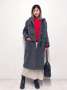 Nishijimaさん(レディース・156cm)の冬コーディネート