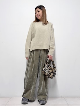 Nishijimaさん(レディース・156cm)の冬コーディネート