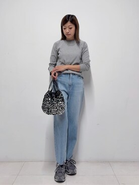 Nishijimaさん（レディース・156cm）の秋コーディネート