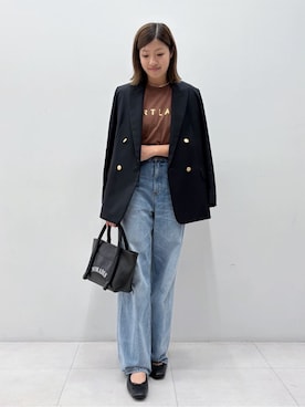 Nishijimaさん（レディース・156cm）の秋コーディネート