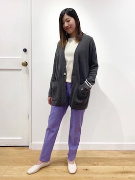 Nishijimaさん(レディース・156cm)の冬コーディネート