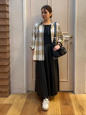 mさん（レディース・151cm）の秋コーディネート