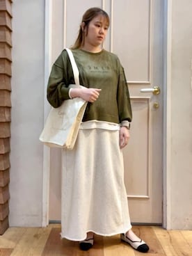 mさん（レディース・151cm）の春コーディネート