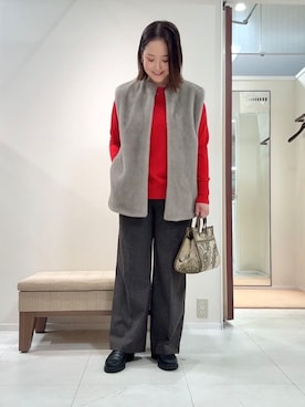 YUIさん（レディース・160cm）の冬コーディネート