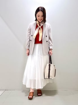 「cloenc（クロエンス）のアイテム」を使った、YUIさん（レディース・160cm）の春コーディネート