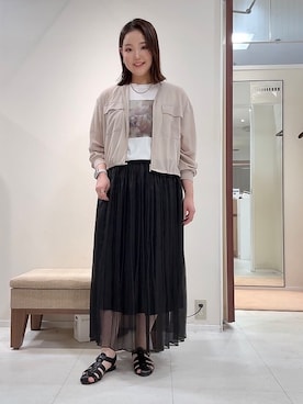 YUIさん(レディース・160cm)の春コーディネート