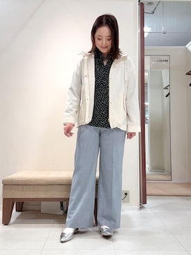 「UNTITLED（アンタイトル）のアイテム（ブルゾン）」を使った、YUIさん（レディース・160cm）の冬コーディネート