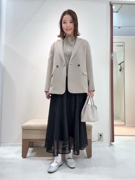 YUIさん（レディース・160cm）の春コーディネート