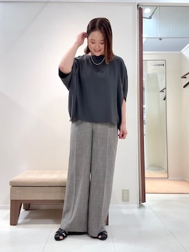 YUIさん（レディース・160cm）の夏コーディネート