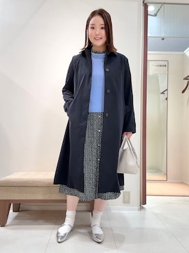 「UNTITLED（アンタイトル）のアイテム（ワンピース/ドレス）」を使った、YUIさん（レディース・160cm）の冬コーディネート