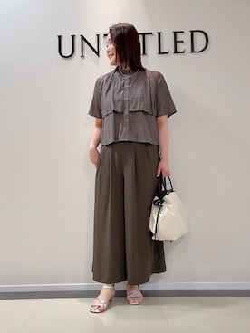 YUIさん（レディース・160cm）の春コーディネート
