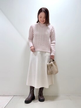 YUIさん（レディース・160cm）の冬コーディネート