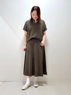 「UNTITLED（アンタイトル）のアイテム」を使った、YUIさん（レディース・160cm）の春コーディネート