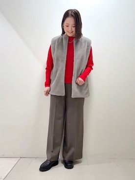 YUIさん（レディース・160cm）の冬コーディネート