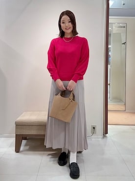 「UNTITLED（アンタイトル）のアイテム」を使った、YUIさん（レディース・160cm）の秋コーディネート