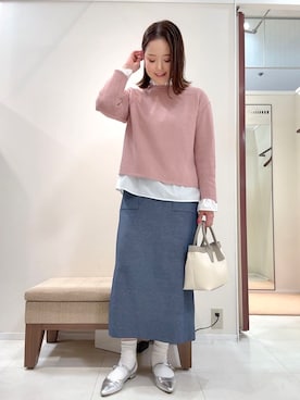 「UNTITLED（アンタイトル）のアイテム（バッグ）」を使った、YUIさん（レディース・160cm）の春コーディネート