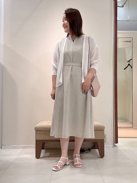 「UNTITLED（アンタイトル）のアイテム」を使った、YUIさん（レディース・160cm）の夏コーディネート