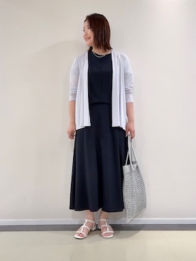 「UNTITLED（アンタイトル）のアイテム」を使った、YUIさん（レディース・160cm）の夏コーディネート