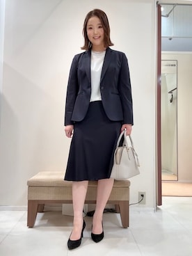 「UNTITLED（アンタイトル）のアイテム」を使った、YUIさん（レディース・160cm）の春コーディネート